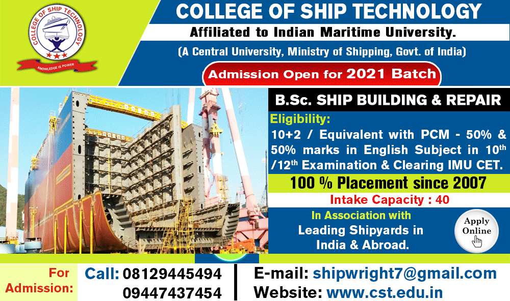 College-of-Ship-Technology-BSc_Ship_Building & Repair