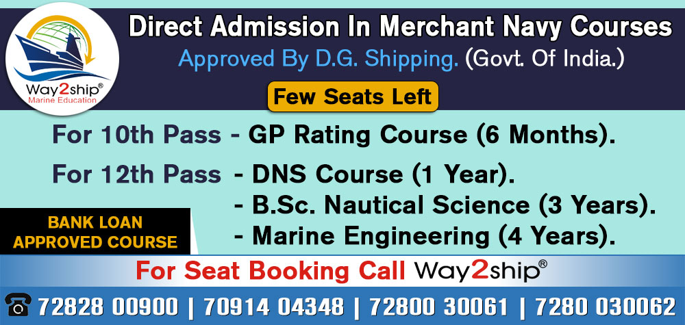 Merchant Navy Admission Notifications -2019 